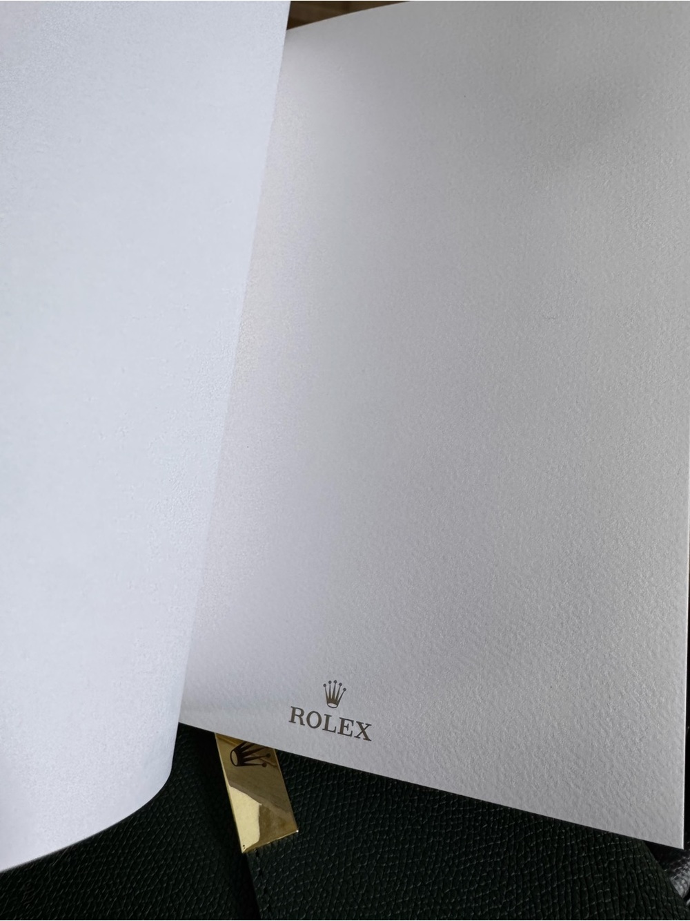 Authentic Rolex Notepad - Picture 4 of 6